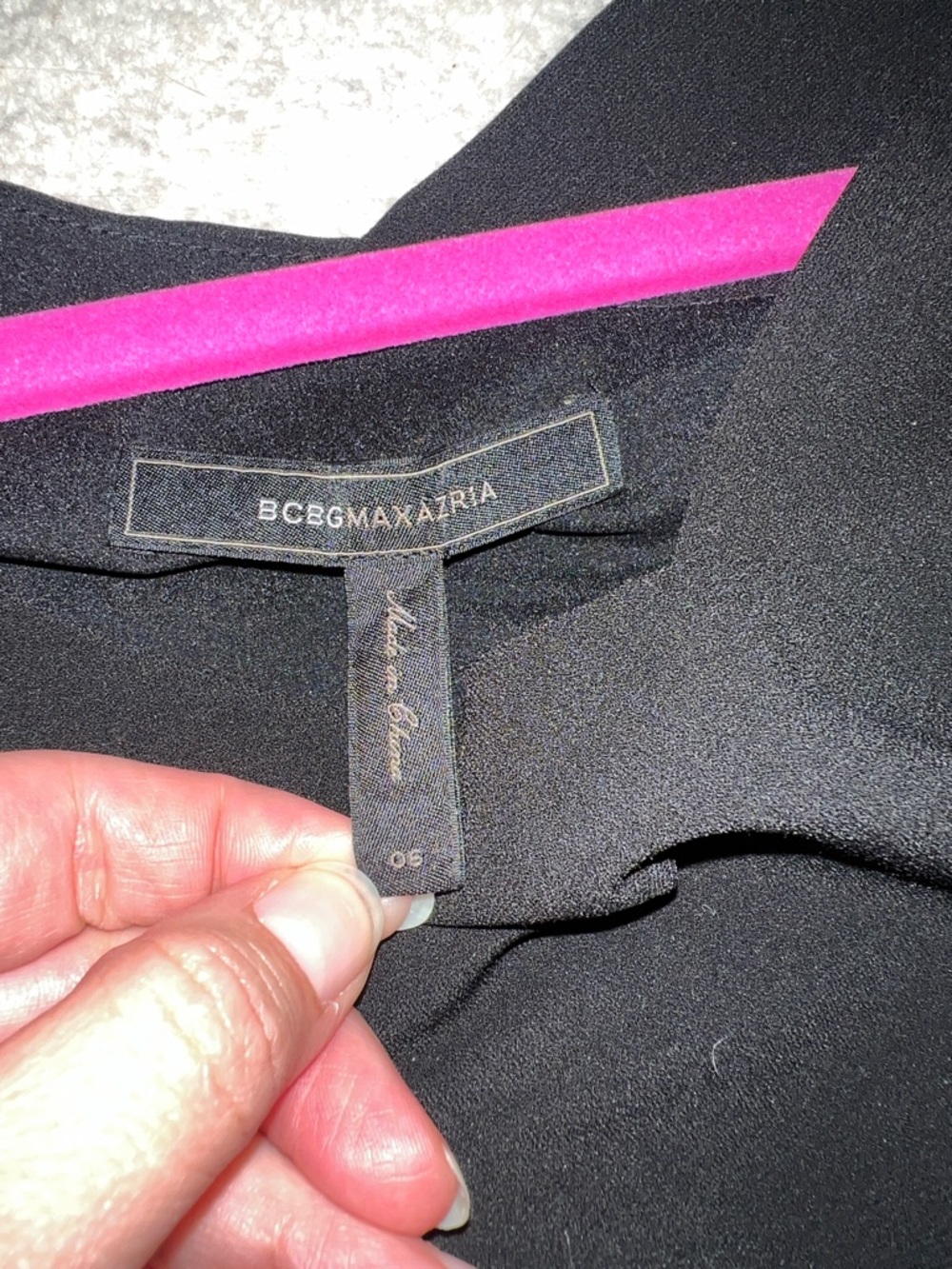 BCBGMaxAzria NADIA Black Mini Sheath Dress - Picture 3 of 7